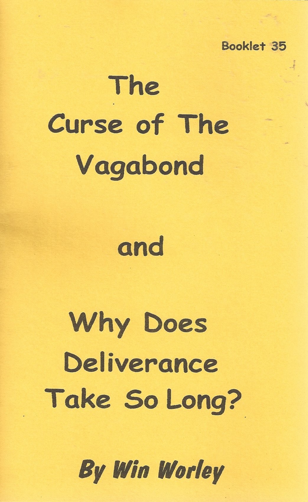 The Curse of the Vagabond front