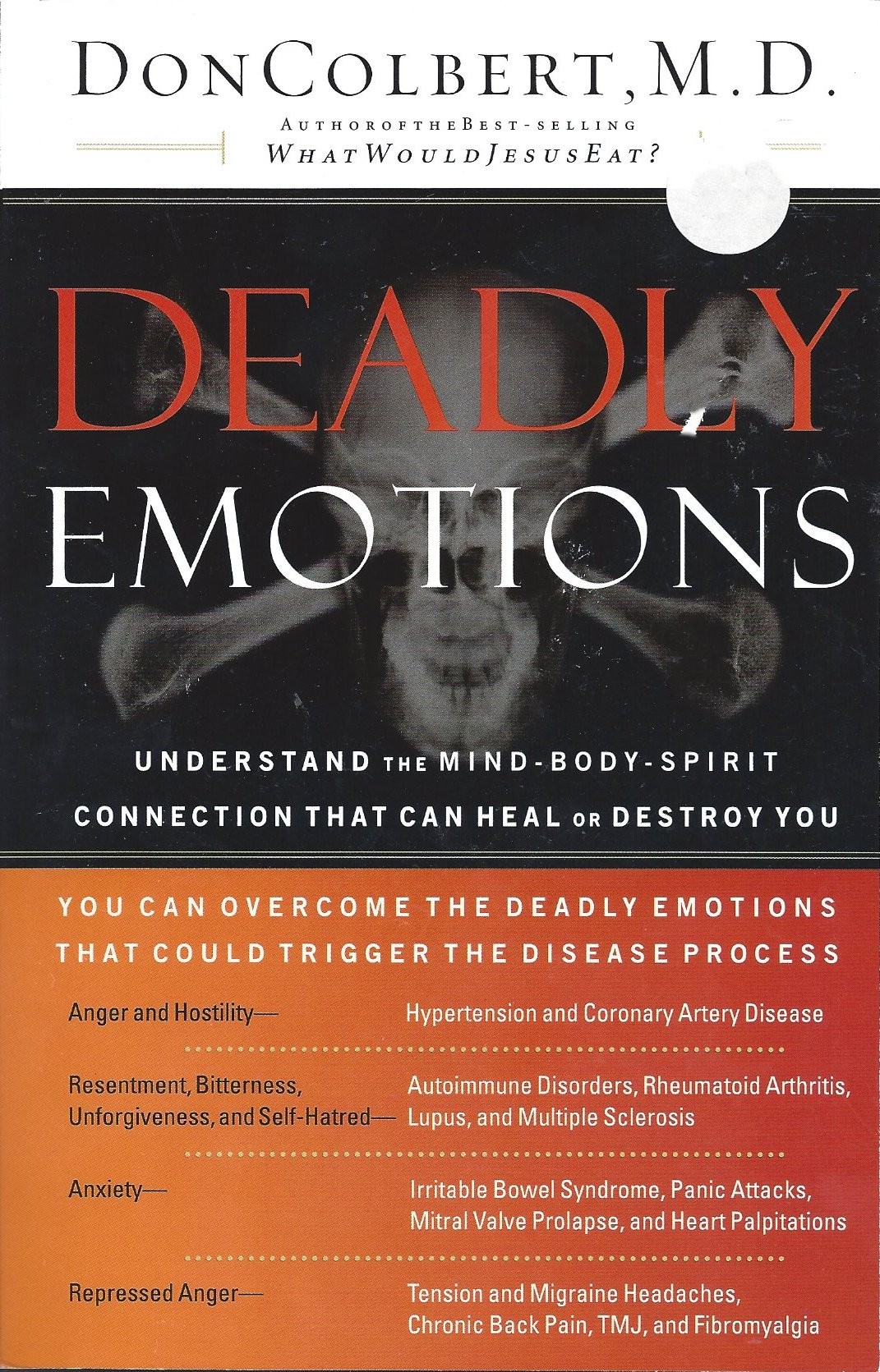 Deadly Emotions  Understand the Mind - Body - Spirit Connection That Can Heal Or Destroy You  (2003)  Front