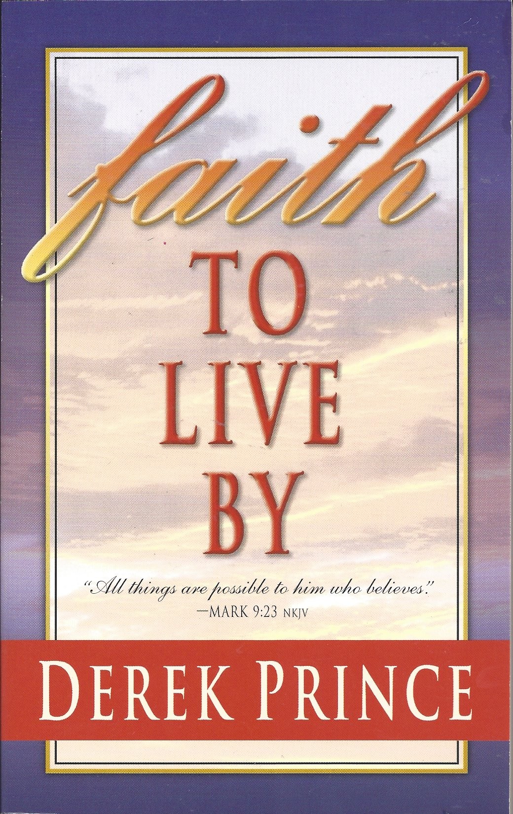 Faith to Live By front