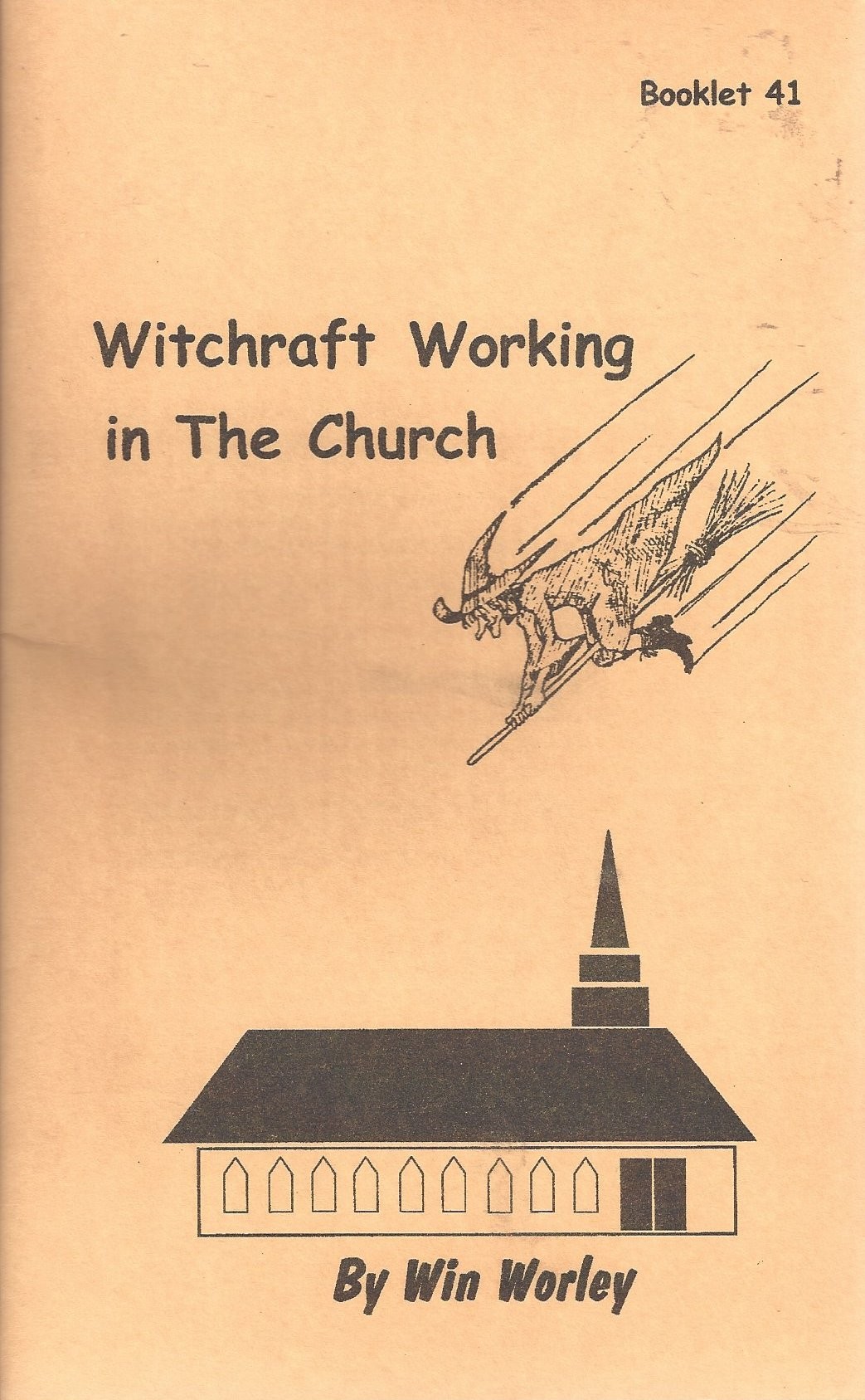 Witchcraft Working in the Church front