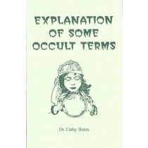 Explanation Of Some Occult Terms   (1999)  Front